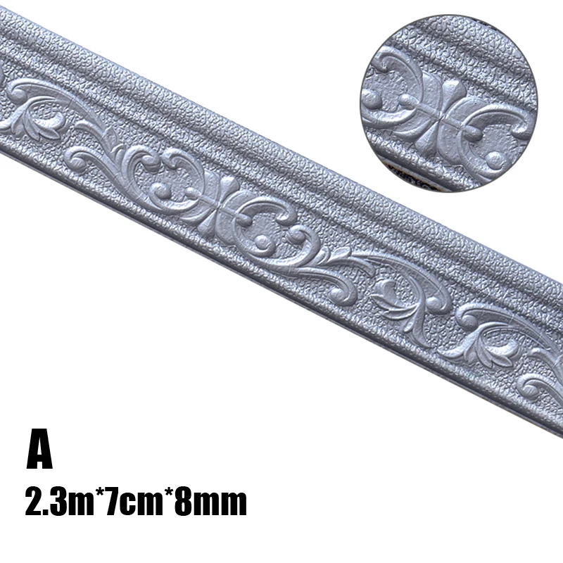 Wall Trim Line Skirting Border 3D Pattern Sticker Decoration Self Adhesive Durable Waterproof Strip LAD-sale
Wall Trim Line Skirting Border 3D Pattern Sticker Decoration Self Adhesive Durable Waterproof Strip LAD-sale