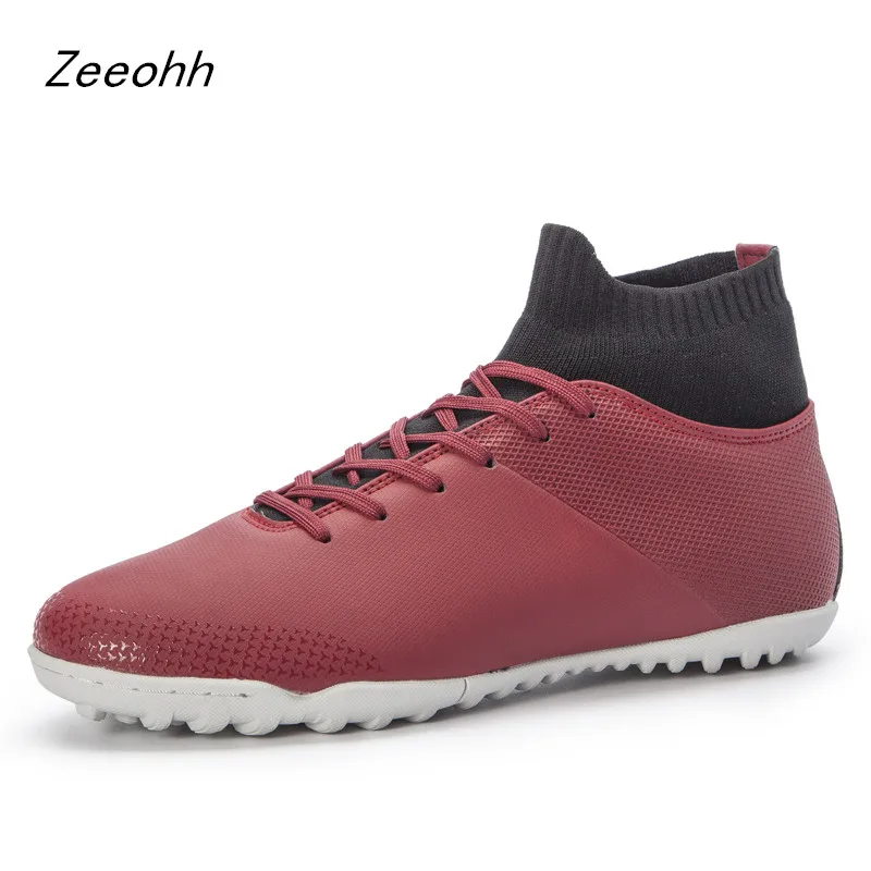 Soccer Shoes Outdoor Turf Football Boots High Ankle Soccer Cleats Waterproof Sport Sneakers Men Futsal Shoes Chuteira Futebol
Soccer Shoes Outdoor Turf Football Boots High Ankle Soccer Cleats Waterproof Sport Sneakers Men Futsal Shoes Chuteira Futebol