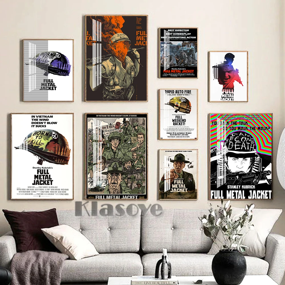 Full Metal Jacket Film Figure Picture Living Room Movie Posters Prints Wall Art Canvas Painting Home Decor Figure Wall Stickers
Full Metal Jacket Film Figure Picture Living Room Movie Posters Prints Wall Art Canvas Painting Home Decor Figure Wall Stickers
