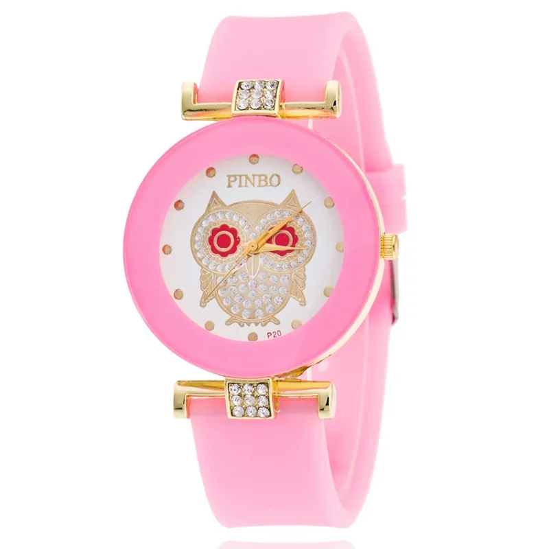 Creative Cartoon Owl Watch Lady Sports Pink Silicone Strap Quartz Watch Men Reloj Mujer Watch For Women Clock Watches For Women
Creative Cartoon Owl Watch Lady Sports Pink Silicone Strap Quartz Watch Men Reloj Mujer Watch For Women Clock Watches For Women