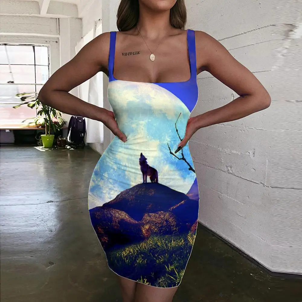 Giyu Wolf Dresses Women Animal Ladies Dresses Anime Sundress Moon Bodycon Dress Tree 3d Print Womens Clothing Mini Evening New
Giyu Wolf Dresses Women Animal Ladies Dresses Anime Sundress Moon Bodycon Dress Tree 3d Print Womens Clothing Mini Evening New
