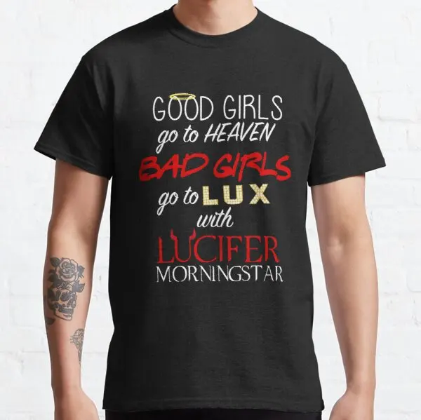 Go to with Lucifer T-shirt for men Loose Men/Women 100% cotton Casual Short Sleeve fashion t-shirts Tops Tee Shirt
Go to with Lucifer T-shirt for men Loose Men/Women 100% cotton Casual Short Sleeve fashion t-shirts Tops Tee Shirt