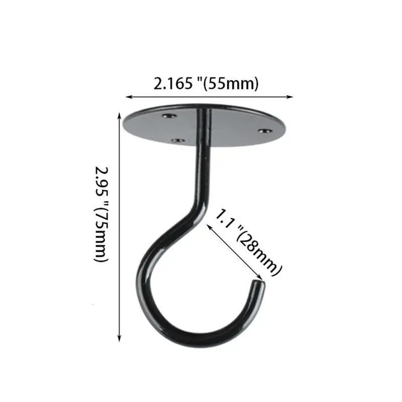 Ceiling Hook Flower Basket iron Steel Black Metal Heavy Tools Organization Hanging Basket Hooks Balcony Flower Wall Indoor P7H7
Ceiling Hook Flower Basket iron Steel Black Metal Heavy Tools Organization Hanging Basket Hooks Balcony Flower Wall Indoor P7H7