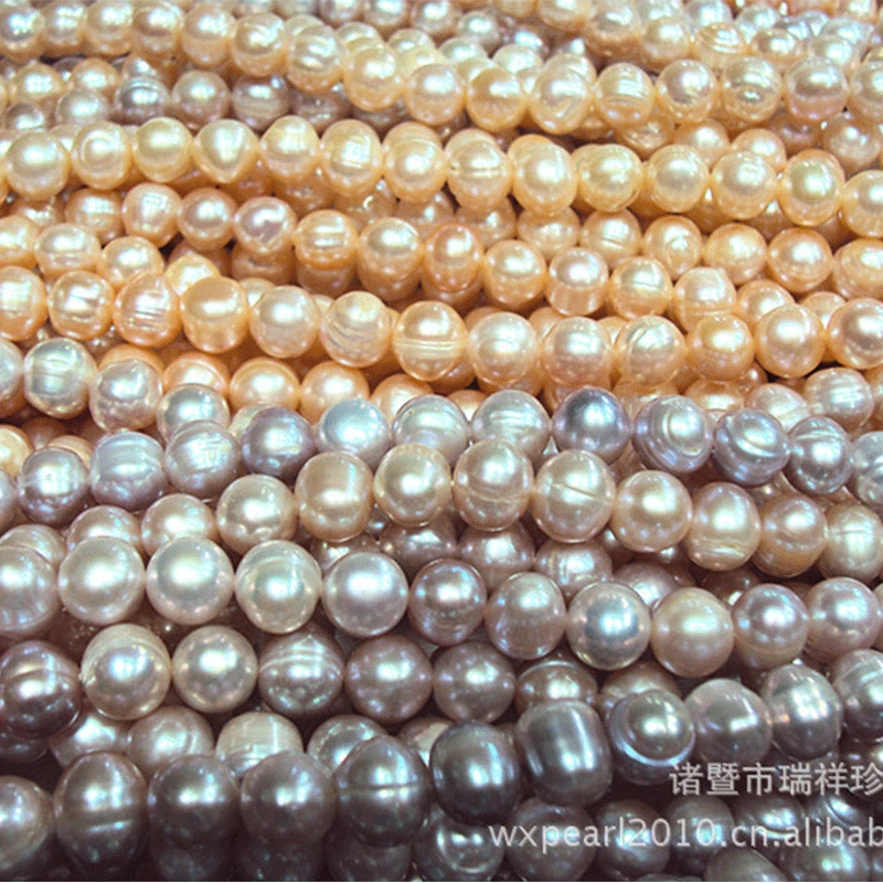 Artificial farming Real Pearl Necklace 9-10mm near Round Micro-Flaw Small Grain Freshwater Pearl Necklace Wholesale
Artificial farming Real Pearl Necklace 9-10mm near Round Micro-Flaw Small Grain Freshwater Pearl Necklace Wholesale