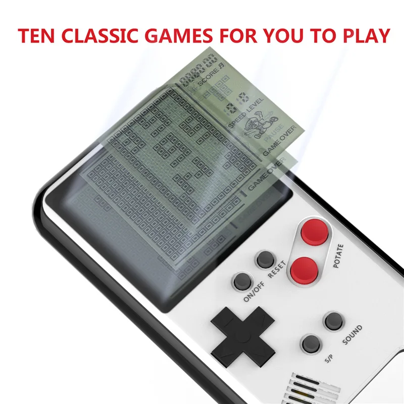 Для samsung Galaxy S8 S9 plus чехол Ретро Gameboy Tetris для телефона игровая консоль Чехол