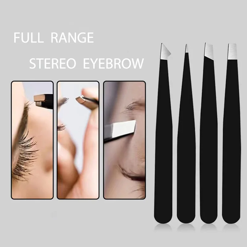 1Pcs Black Eyebrow Tweezer Hair Beauty Slanted Puller Stainless Steel Eye Brow Clips Hair Removal Makeup Tool Accessories
1Pcs Black Eyebrow Tweezer Hair Beauty Slanted Puller Stainless Steel Eye Brow Clips Hair Removal Makeup Tool Accessories