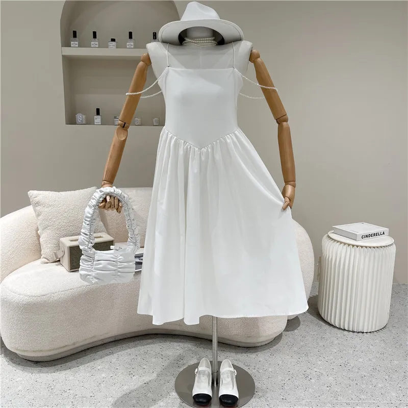 Women's Spring Summer 2021 Niche Design Fashion Patchwork Design Black Sling Dress
Women's Spring Summer 2021 Niche Design Fashion Patchwork Design Black Sling Dress