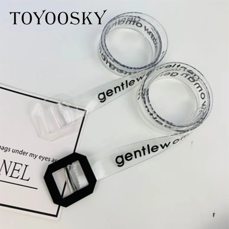 2019 Fashion Women Belts Transparent Square Buckle Waistband Wide Belt for Dress Jeans All-match Belts for Female TOYOOSKY
2019 Fashion Women Belts Transparent Square Buckle Waistband Wide Belt for Dress Jeans All-match Belts for Female TOYOOSKY