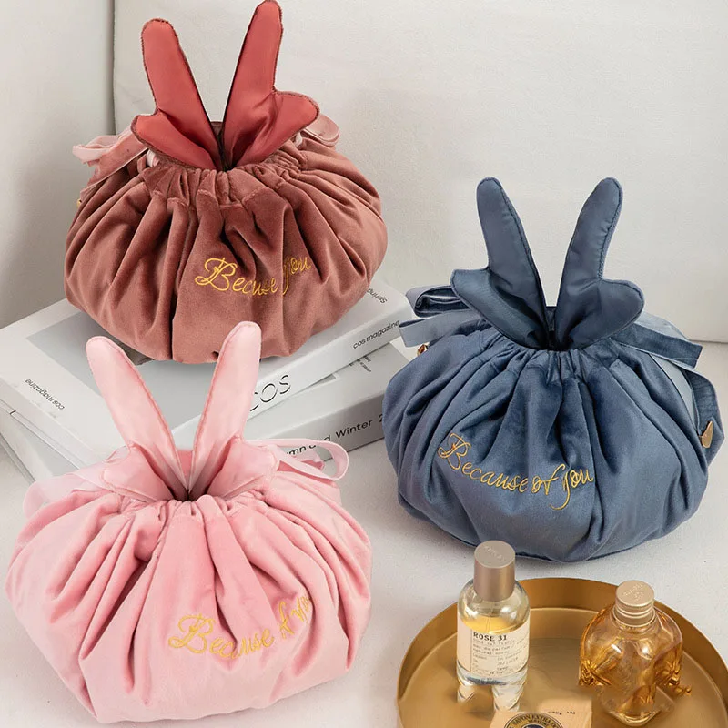 Travel Wash Bag Net Red Antler Lazy Cosmetic Bag Female Super Fire Drawstring Portable Storage Bag Household Goods Gift Bag 2021
Travel Wash Bag Net Red Antler Lazy Cosmetic Bag Female Super Fire Drawstring Portable Storage Bag Household Goods Gift Bag 2021