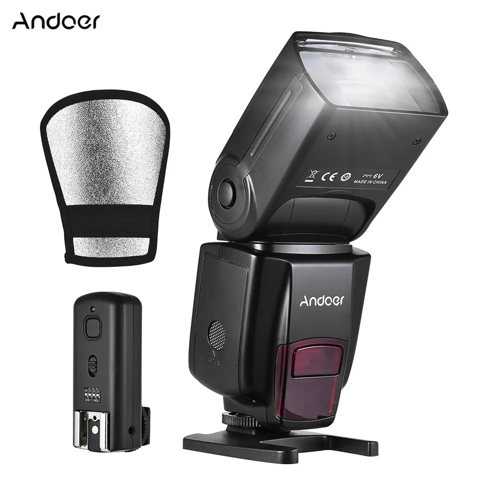 Andoer AD560 IV Pro 2,4G беспроводной универсальный на камеру Slave Speedlite Flash светильник GN50 с триггером вспышки цветные фильтры для DSLR
Andoer AD560 IV Pro 2,4G беспроводной универсальный на камеру Slave Speedlite Flash светильник GN50 с триггером вспышки цветные фильтры для DSLR