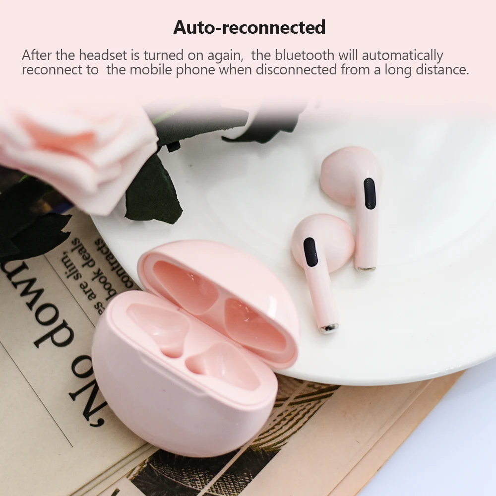 Wireless headphone Bluetooth 5.0 Earbuds Sports TWS Earphone Mini Headset and charging BOX For xiaomi all smartphone PRO6
Wireless headphone Bluetooth 5.0 Earbuds Sports TWS Earphone Mini Headset and charging BOX For xiaomi all smartphone PRO6