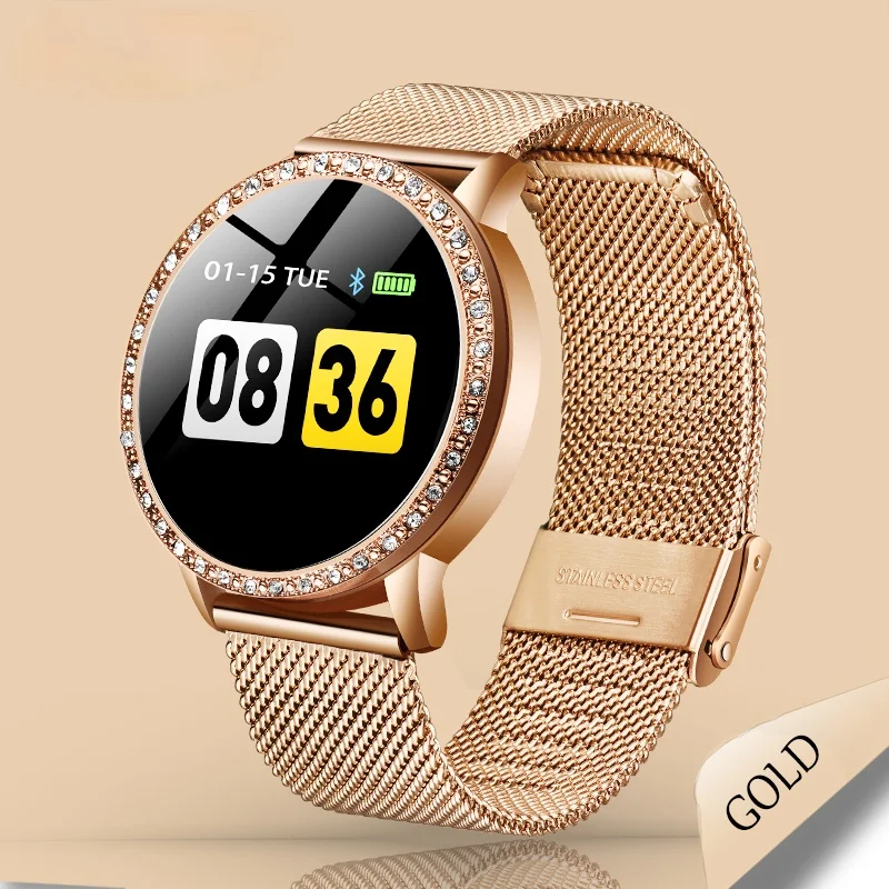 Smart Watch Women Waterproof Smartwatch With Heart Rate Monitor Blood Pressure Fitness Bracelet For iPhone iOS Android Watches
Smart Watch Women Waterproof Smartwatch With Heart Rate Monitor Blood Pressure Fitness Bracelet For iPhone iOS Android Watches