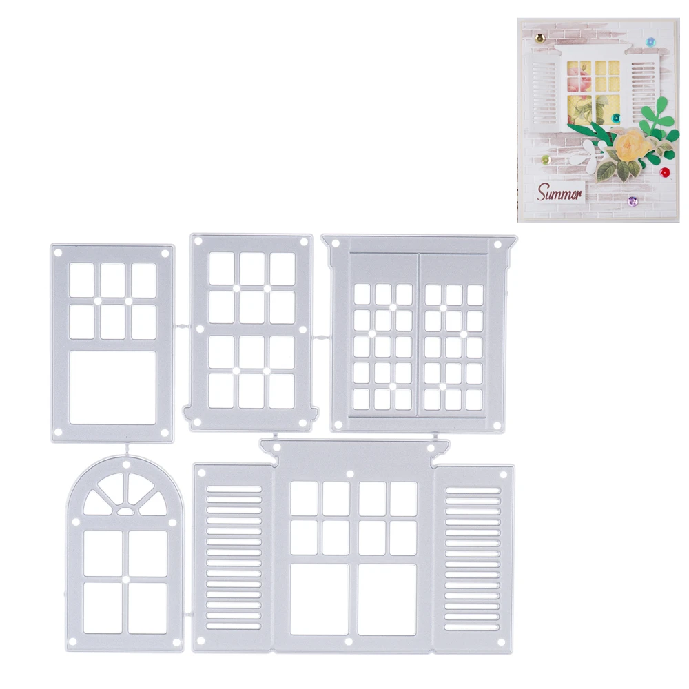 YaMinSanNiO Cottage Window Metal Cutting Dies Stencils For DIY Scrapbooking Photo Album Decorative Embossing DIY Paper Cards New
YaMinSanNiO Cottage Window Metal Cutting Dies Stencils For DIY Scrapbooking Photo Album Decorative Embossing DIY Paper Cards New