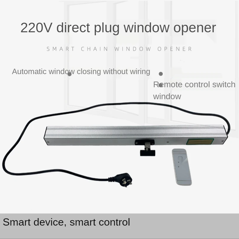 smart home basement 220VAC only Travel length 500mm 600mm automatic smart Electric Chain Window opener shutter closer motor
smart home basement 220VAC only Travel length 500mm 600mm automatic smart Electric Chain Window opener shutter closer motor