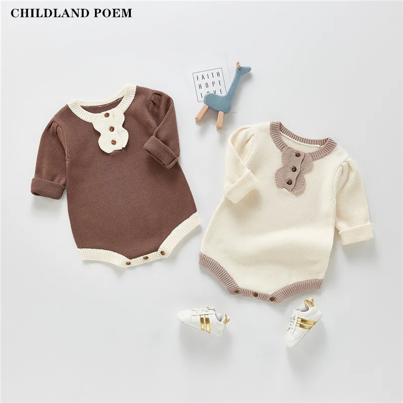 Knitted Baby Clothes Newborn Baby Romper Jumpsuits Infant Boys Girls Romper Playsuit Clothes Toddler Sweater Rompers For Boy
Knitted Baby Clothes Newborn Baby Romper Jumpsuits Infant Boys Girls Romper Playsuit Clothes Toddler Sweater Rompers For Boy