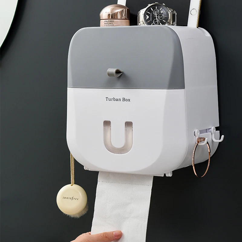 Bathroom Roil Paper Box Barthroom Punch-free Waterproof Paper Mount Bathroom Floating Shelves Tissue Rack Organizer WC Drawer
Bathroom Roil Paper Box Barthroom Punch-free Waterproof Paper Mount Bathroom Floating Shelves Tissue Rack Organizer WC Drawer