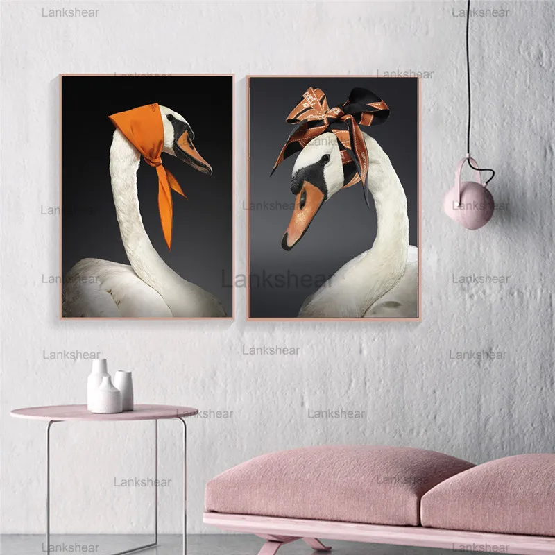 Cute Swan Animal Canvas Painting Cuadros Posters and Prints Scandinavian Wall Art Picture for Child Room Bedroom Decoration Art
Cute Swan Animal Canvas Painting Cuadros Posters and Prints Scandinavian Wall Art Picture for Child Room Bedroom Decoration Art