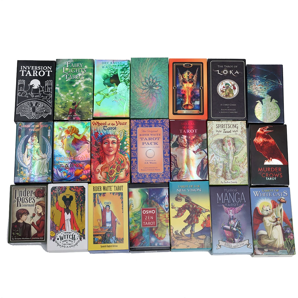 Tarot Board Game Toys Oracle Rider Waite Party Divination Prophet Prophecy Card Poker Board Gift Checkerboard
Tarot Board Game Toys Oracle Rider Waite Party Divination Prophet Prophecy Card Poker Board Gift Checkerboard