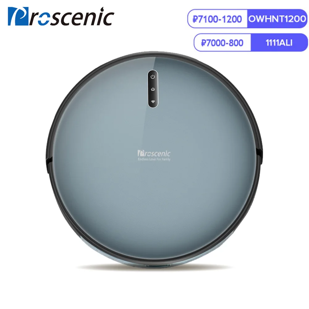 Proscenic 830T Robot Vacuum Cleaner App & Alexa Voice Control 2000PA Suction 350ml Water Tank with Wet Clean Sweep Mop
Proscenic 830T Robot Vacuum Cleaner App & Alexa Voice Control 2000PA Suction 350ml Water Tank with Wet Clean Sweep Mop