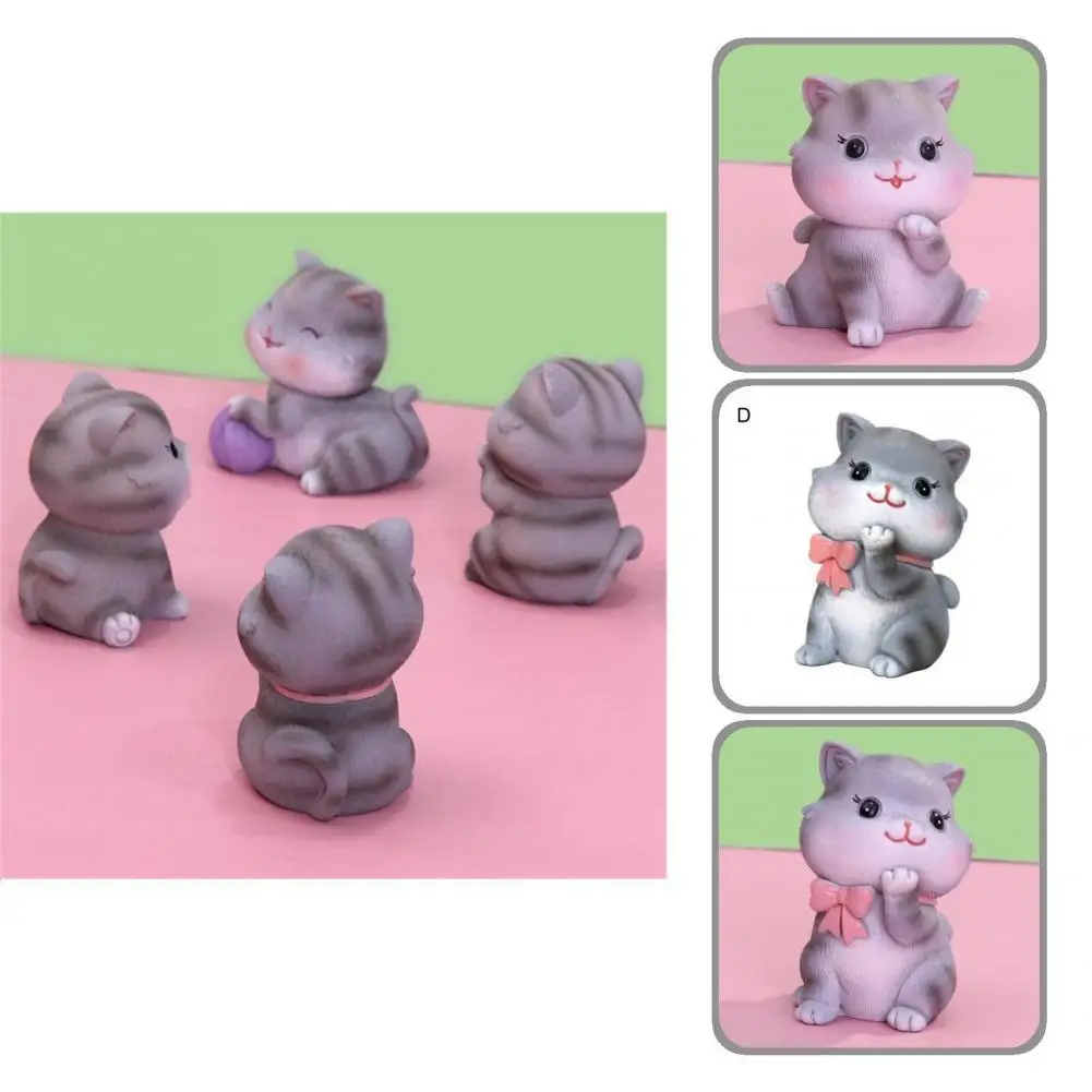 Mini Figurine Decor Portable Resin Adorable Cat Shape Miniature Statue Model Miniature Figurine Miniature Statue Model
Mini Figurine Decor Portable Resin Adorable Cat Shape Miniature Statue Model Miniature Figurine Miniature Statue Model