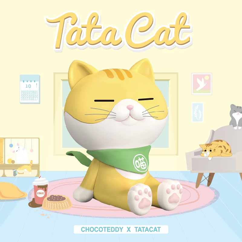 Blind Box Original TaTa Cat Mobile Bracket Toys Figures 10Style Random Surprise Anime Model Guess Figurine Doll 8Pcs/Set
Blind Box Original TaTa Cat Mobile Bracket Toys Figures 10Style Random Surprise Anime Model Guess Figurine Doll 8Pcs/Set
