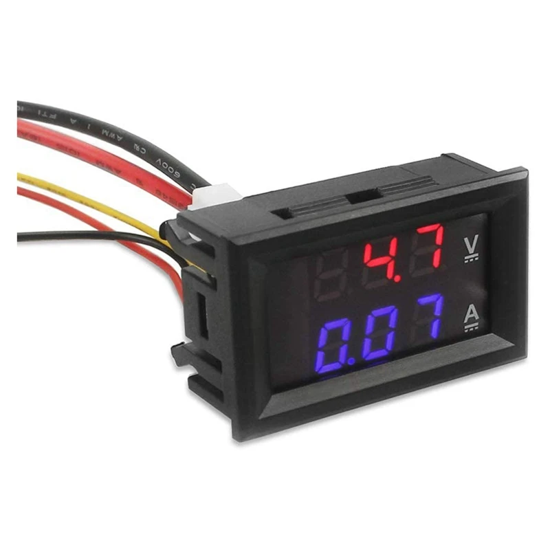 2Pcs 0.28Inch Voltmeter Ammeter Module With LED Display DC 0-100V 10A For Multimeter, Digital Voltage Current Tester
2Pcs 0.28Inch Voltmeter Ammeter Module With LED Display DC 0-100V 10A For Multimeter, Digital Voltage Current Tester