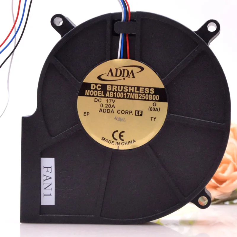 AB10017MB250B00 для Adda Dc 12V 17v 17V DC 0.20a ШИМ контроль температуры турбинный охлаждающий