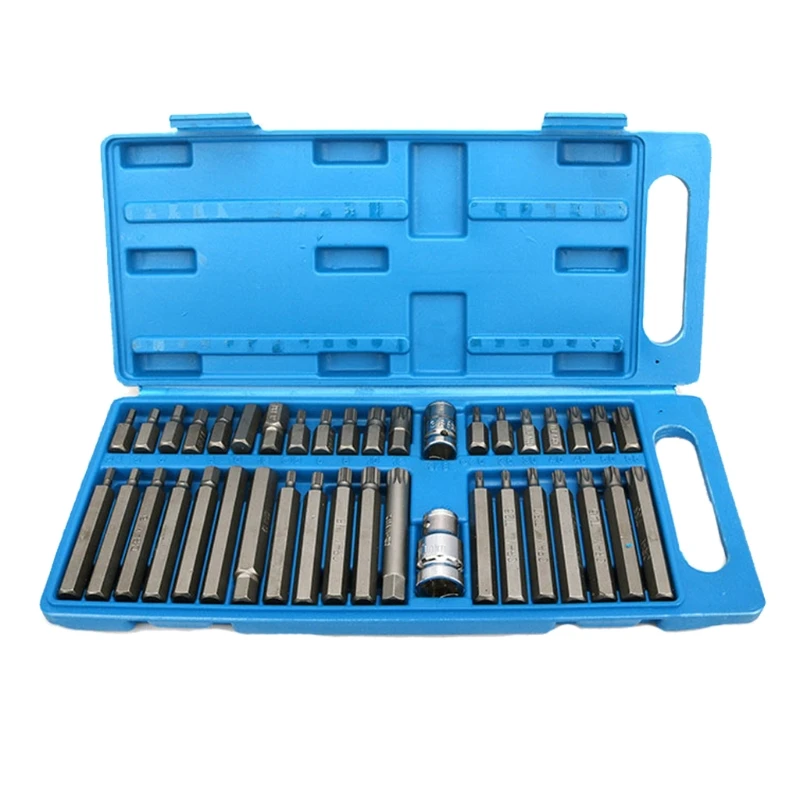 40Pcs High Hardness Durable Hexagon Socket Wrench High Torque with Multifunctional Strong Allen Socket W3JC
40Pcs High Hardness Durable Hexagon Socket Wrench High Torque with Multifunctional Strong Allen Socket W3JC