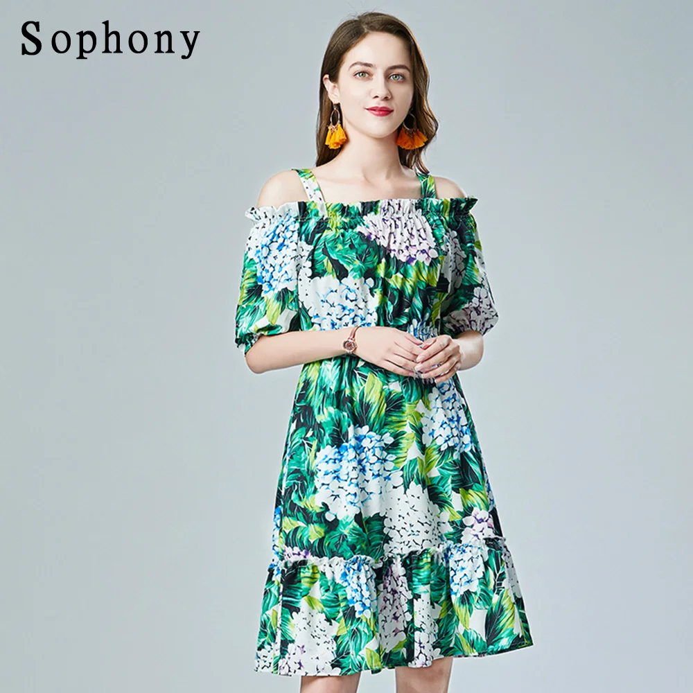 2021 Summer Runway Green Foral Printed Short Dress Women Ruffles Cloak Slash Neck Off Shoulder Strapghetti Strap Dress S7352
2021 Summer Runway Green Foral Printed Short Dress Women Ruffles Cloak Slash Neck Off Shoulder Strapghetti Strap Dress S7352