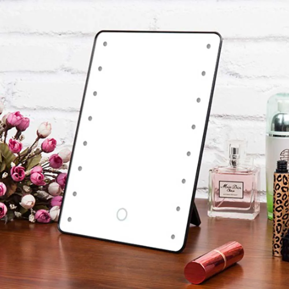 TY270 Makeup Mirror With Leds Cosmetic Mirror With Touch Dimmer Switch Battery Operated Stand For Tabletop Bathroom Travelpc
TY270 Makeup Mirror With Leds Cosmetic Mirror With Touch Dimmer Switch Battery Operated Stand For Tabletop Bathroom Travelpc