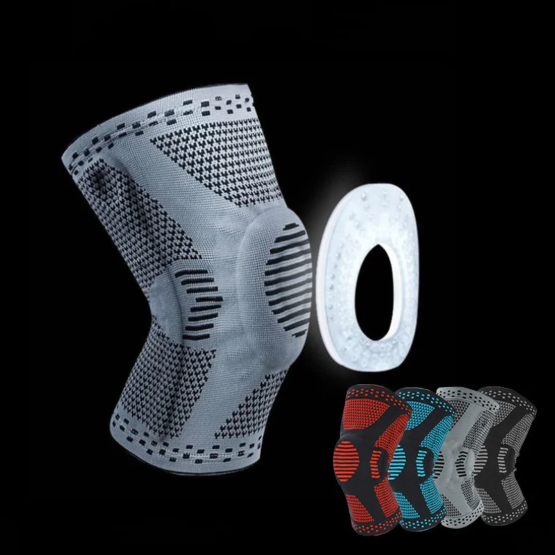 1 Piece Spring Support Silicon Spring Knee Pad Thickened Knee Protector Sports Safety Protection Kneepad 4 Colors with New
1 Piece Spring Support Silicon Spring Knee Pad Thickened Knee Protector Sports Safety Protection Kneepad 4 Colors with New