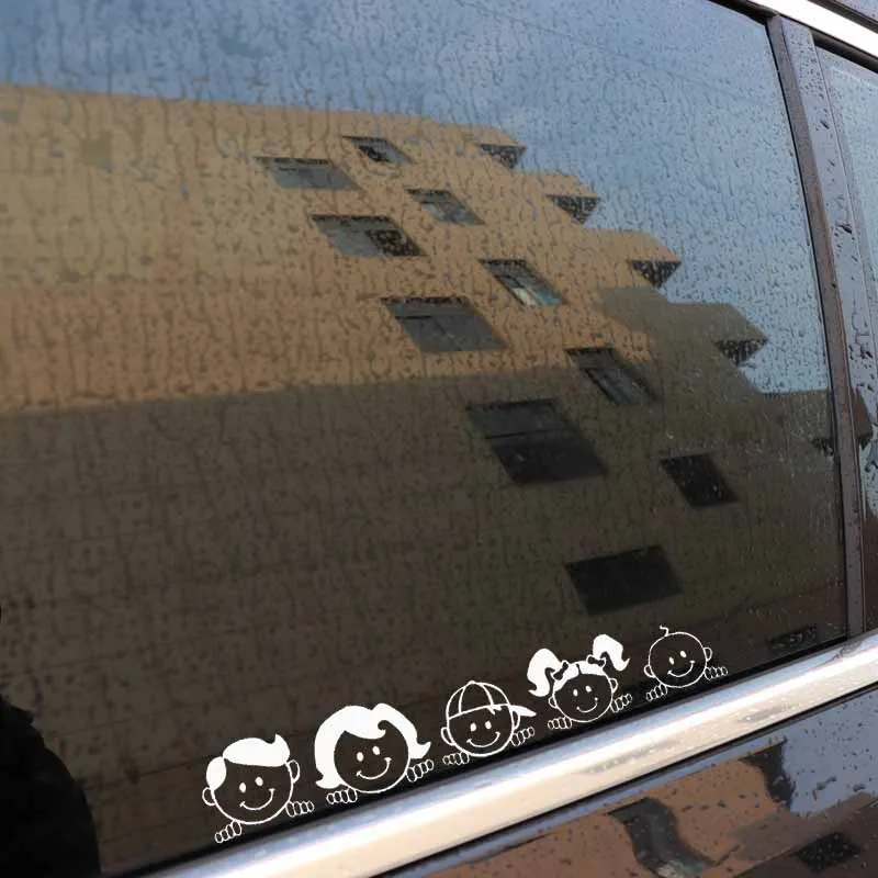 Volkrays Funny Car Sticker Smile Family Accessories Reflective Waterproof Sunscreen Vinyl Decal Black/Silver,3cm*18cm
Volkrays Funny Car Sticker Smile Family Accessories Reflective Waterproof Sunscreen Vinyl Decal Black/Silver,3cm*18cm