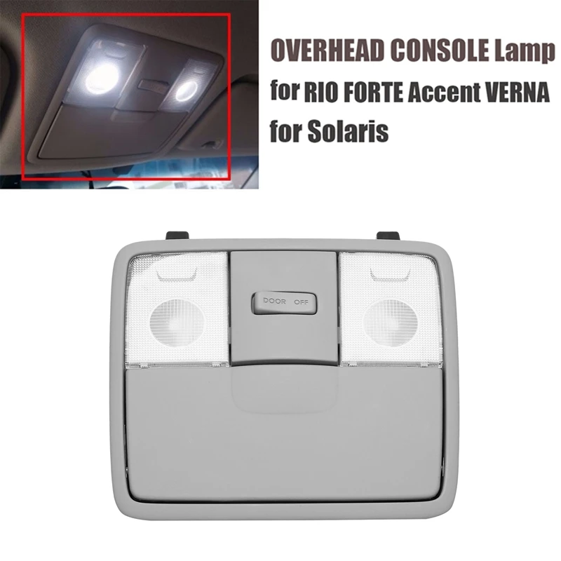 Lamp Assy Overhead Console Lamp Assy Glasses Box for Hyundai Solaris KIA RIO FORTE Accent VERNA 2011-2015
Lamp Assy Overhead Console Lamp Assy Glasses Box for Hyundai Solaris KIA RIO FORTE Accent VERNA 2011-2015