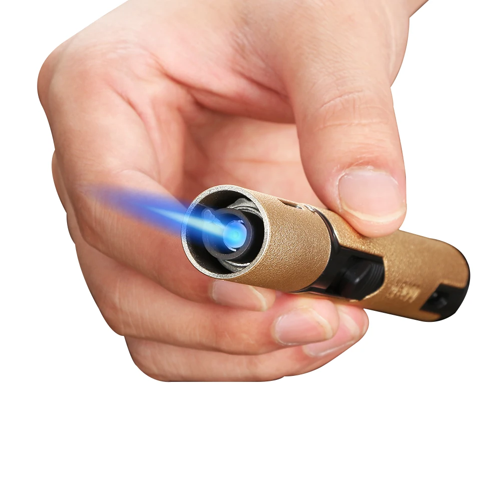 LUBINSKI Windproof Torch Gas Cigar Lighter Jet Butane Spray Gun Smoking Accessories Fire Unusual Lighter Turbo
LUBINSKI Windproof Torch Gas Cigar Lighter Jet Butane Spray Gun Smoking Accessories Fire Unusual Lighter Turbo