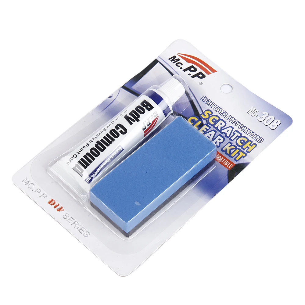 Car Styling Wax Scratch Repair Kit Auto Body Compound MC308 Polishing Grinding Paste Paint Cleaner Polishes Care Set Auto Fix It
Car Styling Wax Scratch Repair Kit Auto Body Compound MC308 Polishing Grinding Paste Paint Cleaner Polishes Care Set Auto Fix It