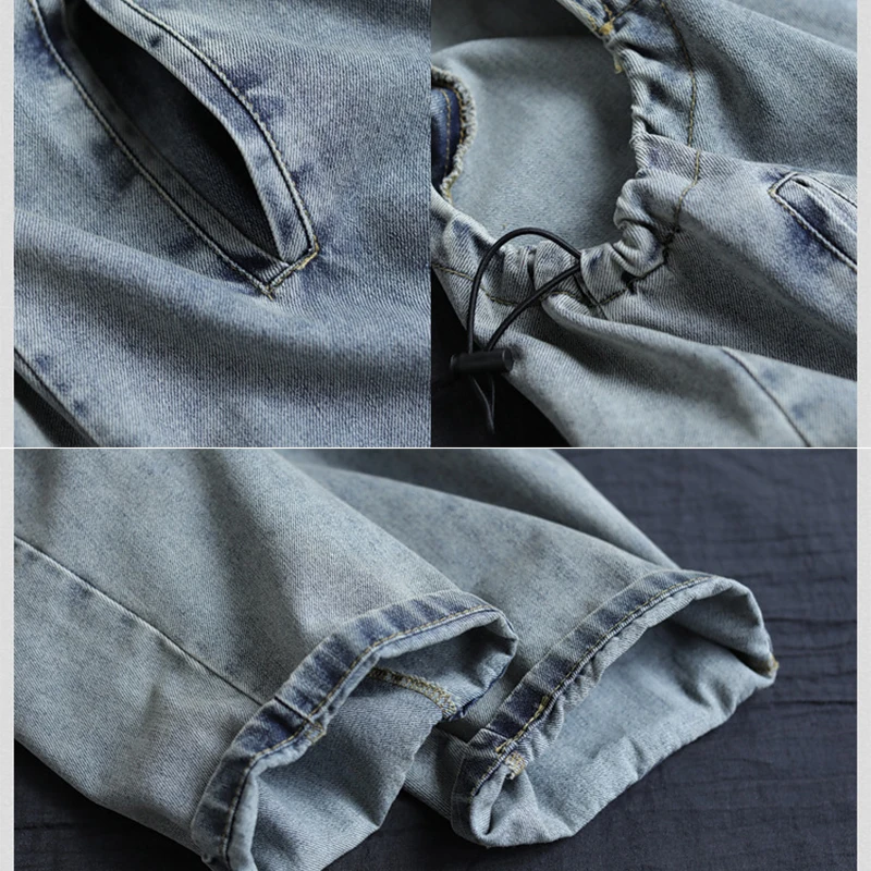 NINI WONDERLAND 2021 Spring Vintage Overalls Jeans Women Soft Cotton Denim Loose Pants Female Autumn High Street Trousers Jeans
NINI WONDERLAND 2021 Spring Vintage Overalls Jeans Women Soft Cotton Denim Loose Pants Female Autumn High Street Trousers Jeans