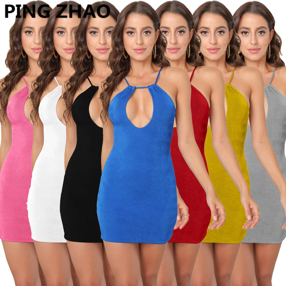 PING ZHAO Summer Women Sexy Solid Color Bandage Dress Elegant Backless Sleeveless Bodycon Evening Party Club Mini Dress
PING ZHAO Summer Women Sexy Solid Color Bandage Dress Elegant Backless Sleeveless Bodycon Evening Party Club Mini Dress