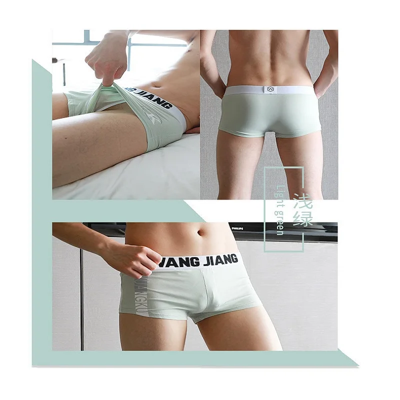New Men's Underwear Cotton Boyshort Slim Fashion Simplicity Men's Underwear Personality Trendy Men's Boxer Shorts
New Men's Underwear Cotton Boyshort Slim Fashion Simplicity Men's Underwear Personality Trendy Men's Boxer Shorts