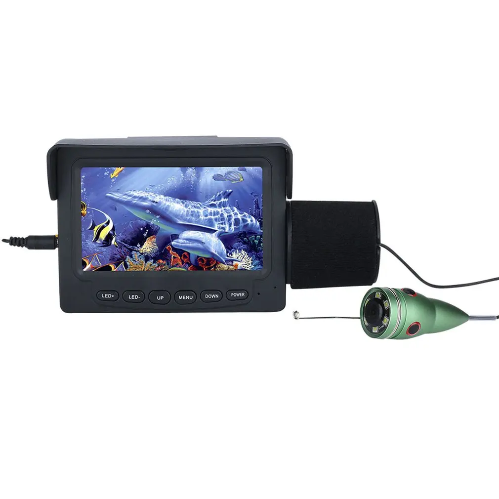 F008G-30M-W 4.3 Inch Underwater Visual Fish Finder 30M White Light LED Night Vision Sonar Camera Finder
F008G-30M-W 4.3 Inch Underwater Visual Fish Finder 30M White Light LED Night Vision Sonar Camera Finder