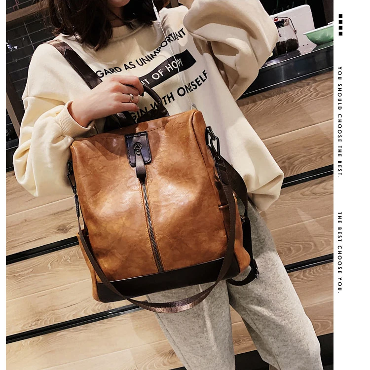 College Fashion Backpack Boys High School Japanese Men Waterproof School Bags Leather Travel Vintage Mochila Bags AE50SB
College Fashion Backpack Boys High School Japanese Men Waterproof School Bags Leather Travel Vintage Mochila Bags AE50SB