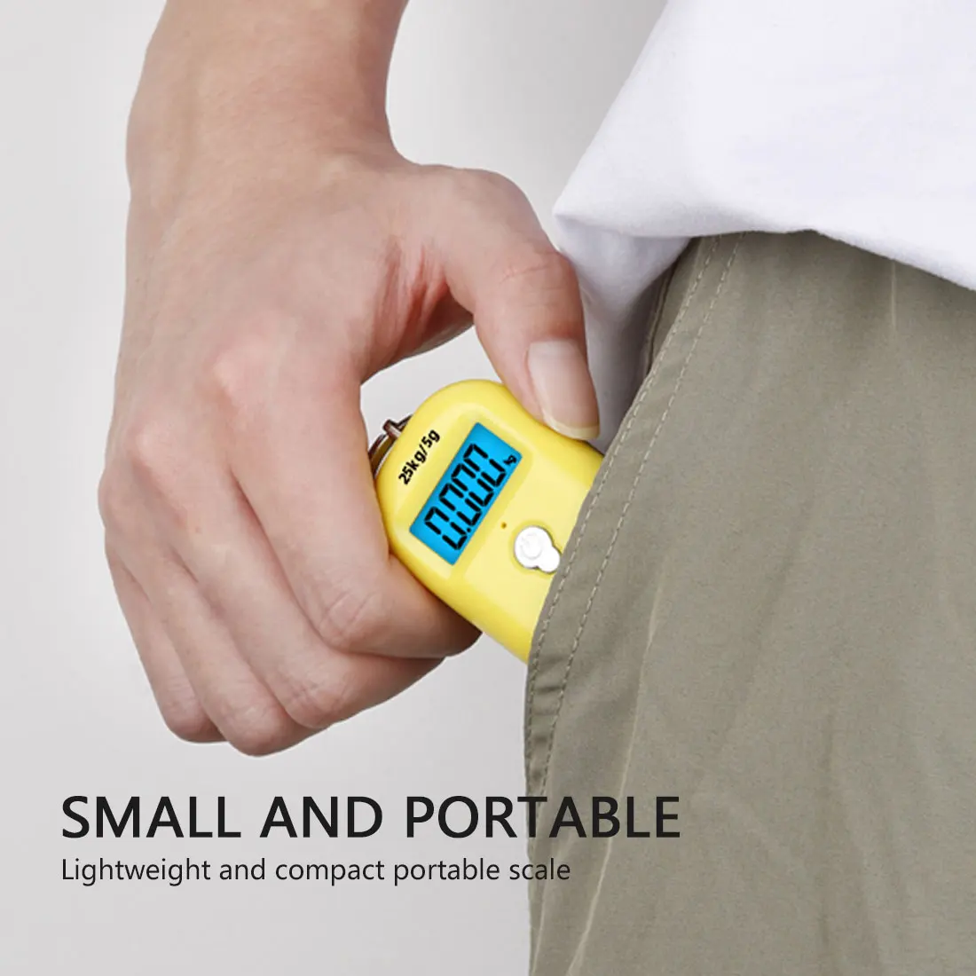 25Kg Digital Hanging Scale With Backlight Electronic Scale Fishing Weight Luggage
25Kg Digital Hanging Scale With Backlight Electronic Scale Fishing Weight Luggage