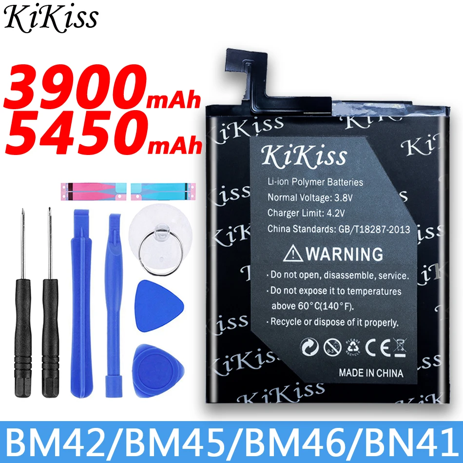 Аккумулятор KiKiss BM42 BM45 BM46 BN41 для Xiaomi Redmi Note 1 2 3 4/ Redmi Note 4X Pro 4G + 64G/Note2/Note3/Note4
Аккумулятор KiKiss BM42 BM45 BM46 BN41 для Xiaomi Redmi Note 1 2 3 4/ Redmi Note 4X Pro 4G + 64G/Note2/Note3/Note4