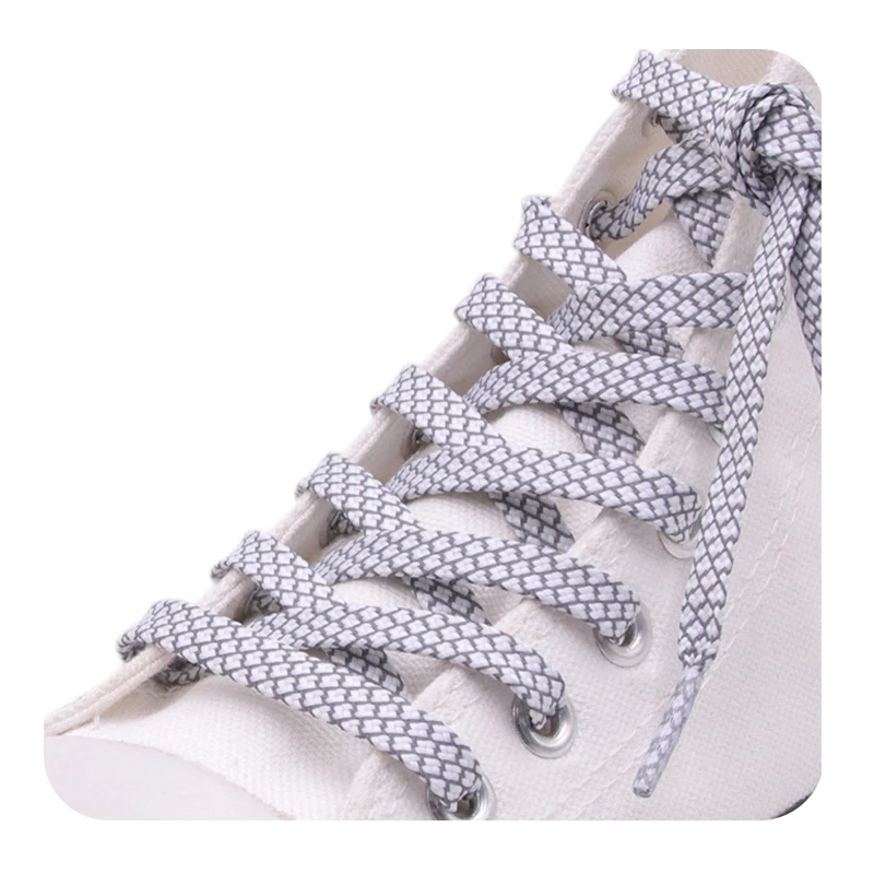 7MM Flat Reflective Shoelaces Runner Weave Tape Athletic Safety Shoe Laces For Running Boots 350 700 Zapatillas Sapato Feminino
7MM Flat Reflective Shoelaces Runner Weave Tape Athletic Safety Shoe Laces For Running Boots 350 700 Zapatillas Sapato Feminino