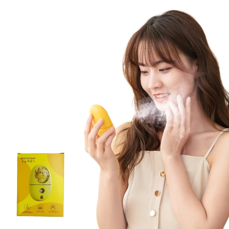 Nano Mist Facial Spray USB Humidifier Portable Mini Hydration Cold Mist Pattern Face Spray 35ML Beauty Skin Care Tools
Nano Mist Facial Spray USB Humidifier Portable Mini Hydration Cold Mist Pattern Face Spray 35ML Beauty Skin Care Tools