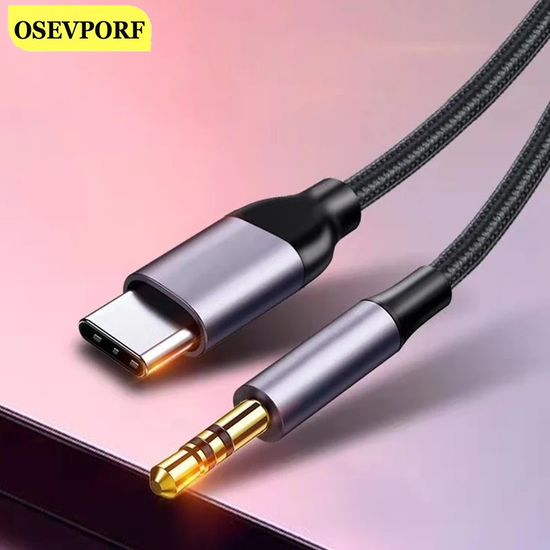 Male to Male Type C to 3.5mm Adapter AUX Jack3.5 Audio Extension Cable Cord Auxiliary Headphone Earphone Speaker Stereo AUX Cavo 
Male to Male Type C to 3.5mm Adapter AUX Jack3.5 Audio Extension Cable Cord Auxiliary Headphone Earphone Speaker Stereo AUX Cavo
