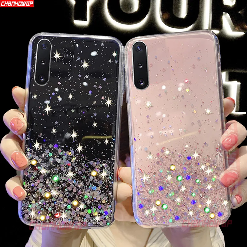 Мягкий блестящий чехол для Huawei P Smart plus y9 y7 y6 y5 y7p y6p y5p 2020 Honor 9A 9 9S x 10 lite |Бамперы| |