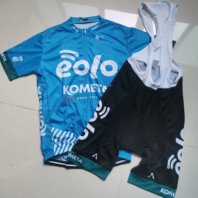 Eolo Kometa Blue Cycling Clothing Men 2022 Summer Bike Uniform Breathable Quick Dry Mtb Road Bicycle Wear Cycling Jersey Set
Eolo Kometa Blue Cycling Clothing Men 2022 Summer Bike Uniform Breathable Quick Dry Mtb Road Bicycle Wear Cycling Jersey Set