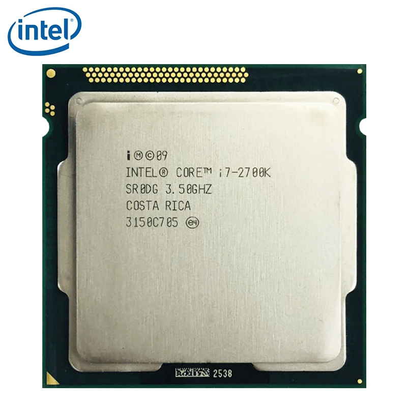 

Intel Core i7-2700K i7 2700K 3.5GHz Quad-Core Desktop CPU Processor 8M 95W LGA 1155 tested 100% working