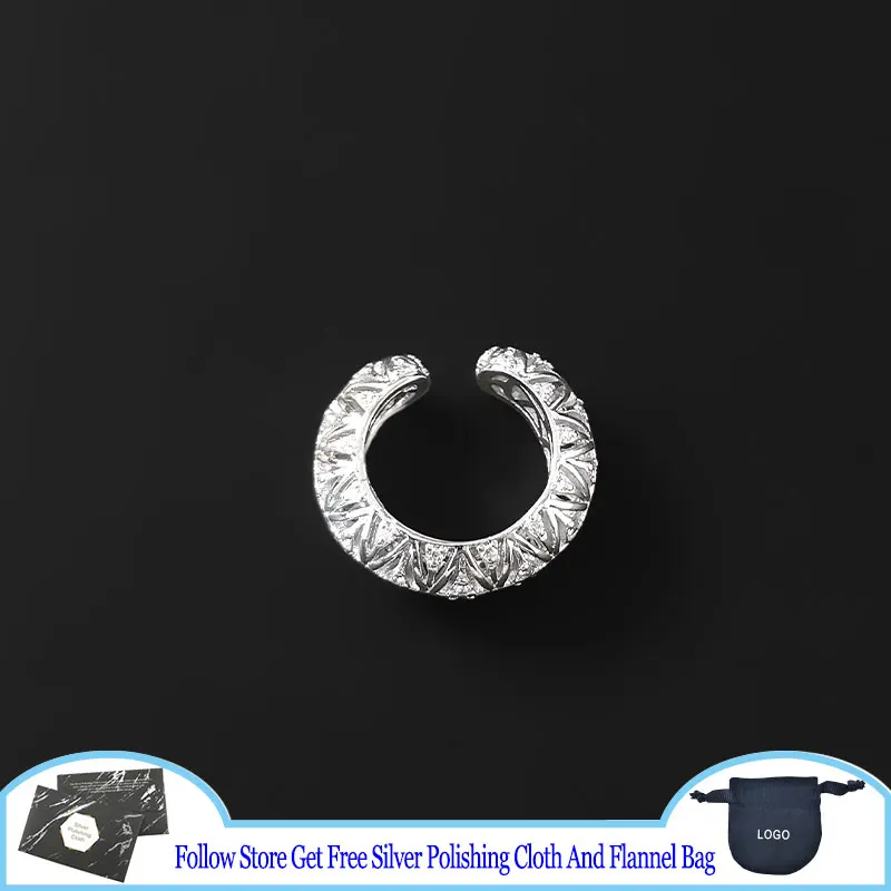 S925 Sterling Silver Earring Single Symbole Ear Cuff Jewelry Luxury Tribal Element Popular High-End Accessories Elegant Fine New
S925 Sterling Silver Earring Single Symbole Ear Cuff Jewelry Luxury Tribal Element Popular High-End Accessories Elegant Fine New