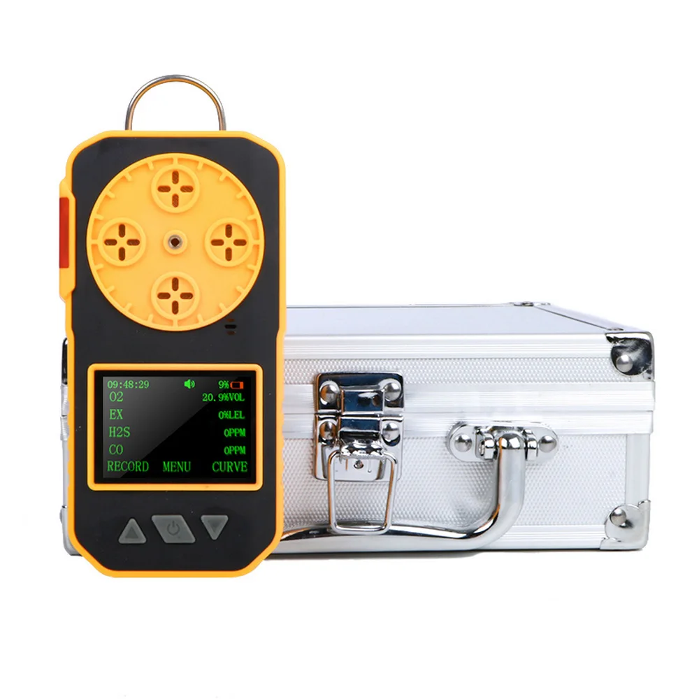 4 In 1 Multi Gas Detector EX H2S CO O2 Four Alarm Methods Connect with Computer Portable Multifunctional Alarm Detector
4 In 1 Multi Gas Detector EX H2S CO O2 Four Alarm Methods Connect with Computer Portable Multifunctional Alarm Detector